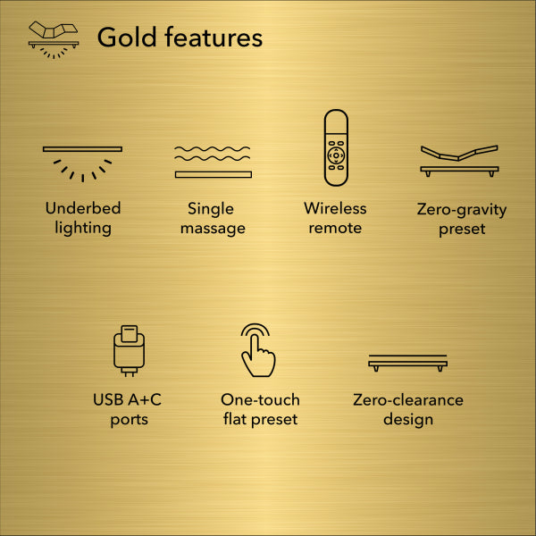 baselogic Gold Adjustable Base