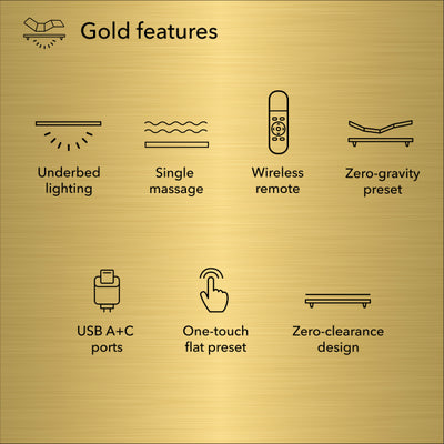 baselogic Gold Adjustable Base