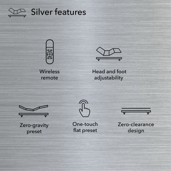 baselogic Silver Adjustable Base
